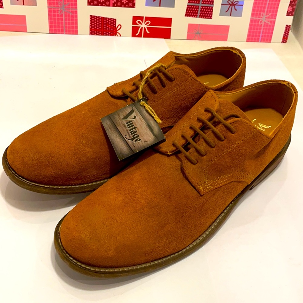 NWT Vintage Shoe Company Men Formal Leather Shoes - Picture 5 of 16